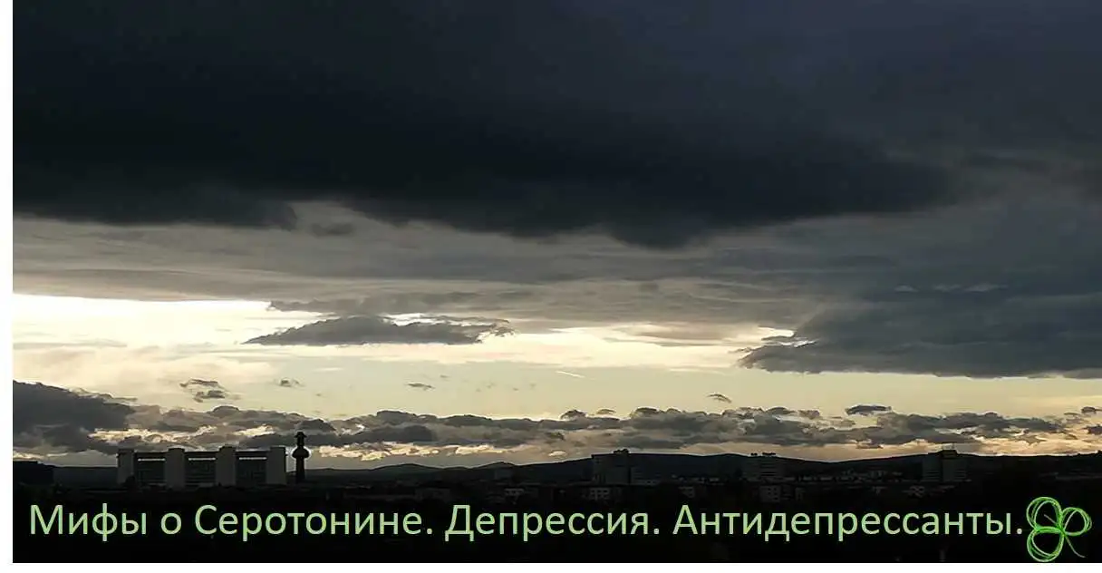 Депрессия. Серотонин. Мифы.
