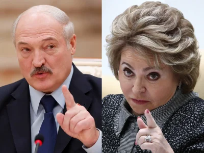 Александр Лукашенко и Валентина Матвиенко